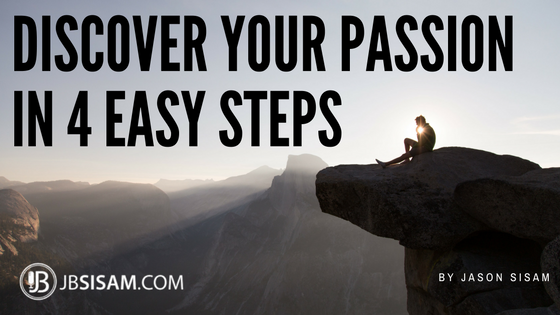 Discover your Passion in 4 Easy Steps.