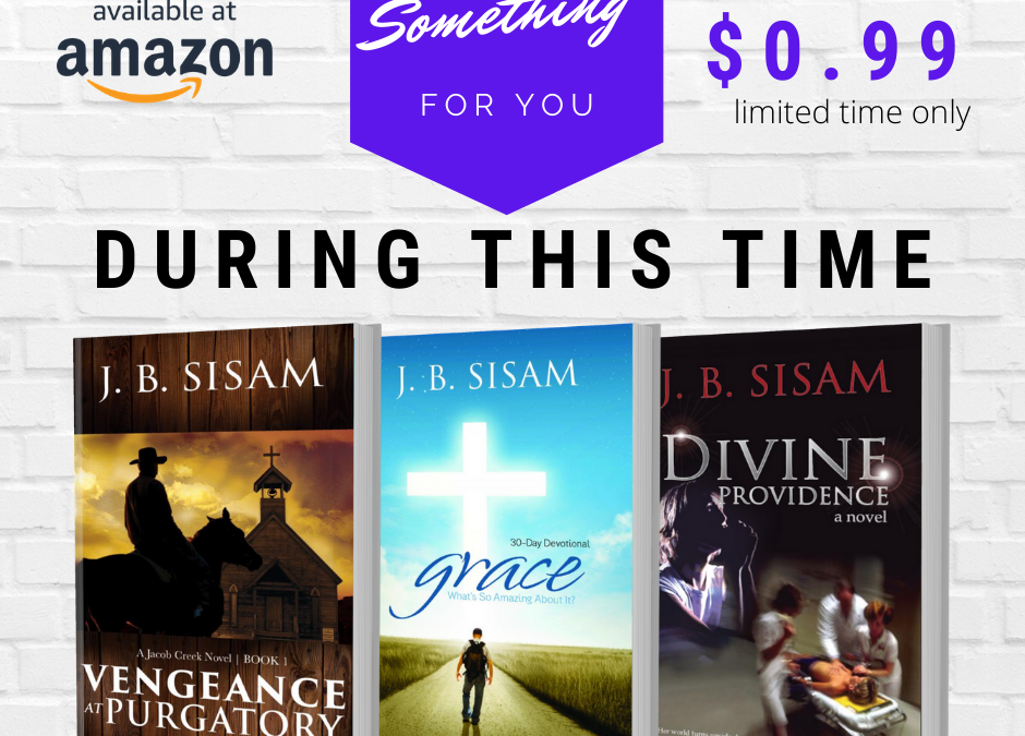 Limited Time Only – All books $0.99!